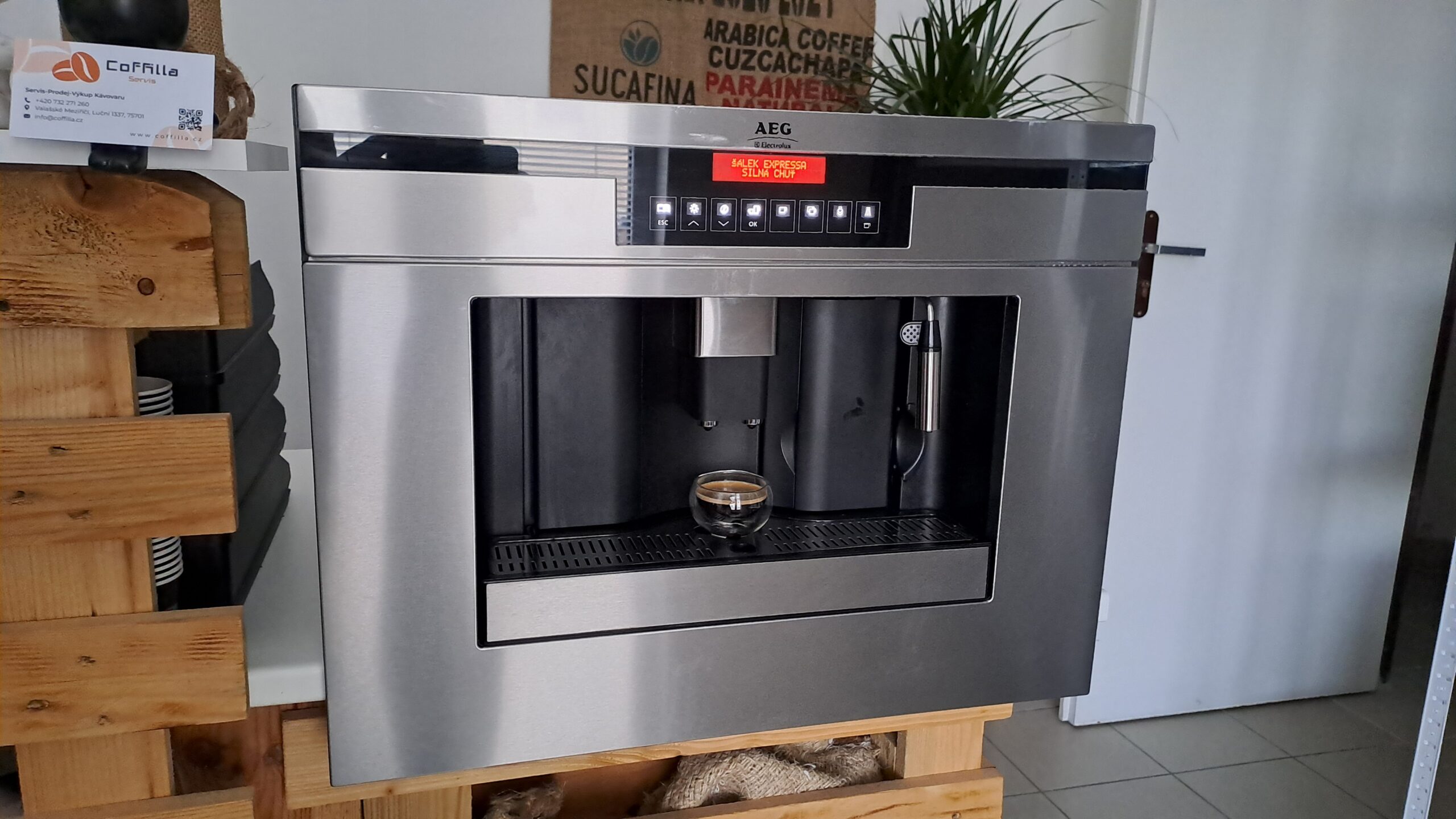AEG Vestavný kávovar